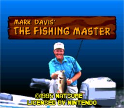 Mark Davis' The Fishing Master SNES Screenshot 1