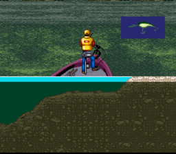 Mark Davis' The Fishing Master SNES Screenshot 3