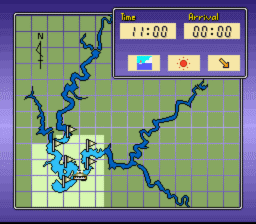 Mark Davis' The Fishing Master SNES Screenshot 4
