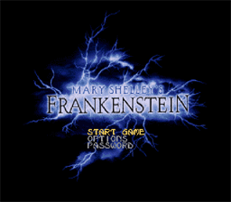 Mary Shelley's Frankenstein SNES Screenshot Screenshot 1