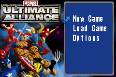 Marvel Ultimate Alliance GBA Screenshot Screenshot 1