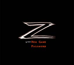 Mask of Zorro Gameboy/Gameboy Color Screenshot 1