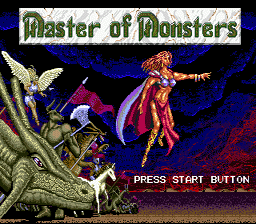Master of Monsters Genesis Screenshot Screenshot 1
