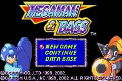 Mega Man & Bass Gameboy Advance Screenshot 1