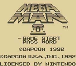 Mega Man 2 Gameboy Screenshot 1