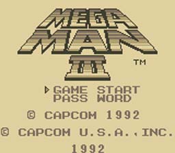 Mega Man 3 Gameboy Screenshot 1