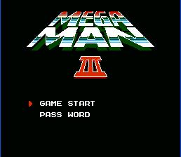 Mega Man 3 NES Screenshot 1