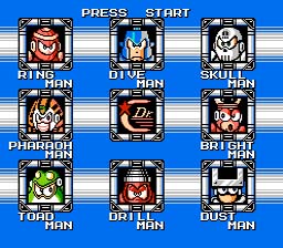 Mega Man 4 screen shot 3 3