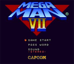 megaman 7 pose