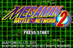 Mega Man Battle Network 2 GBA Screenshot Screenshot 1