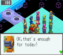 Mega Man Battle Network 3 Blue GBA Screenshot 2