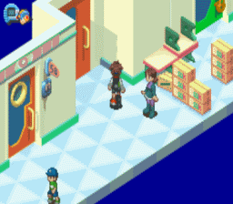 Mega Man Battle Network 3 Blue GBA Screenshot 3