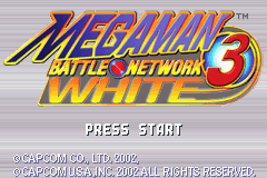 Mega Man Battle Network 3 White Gameboy Advance Screenshot 1