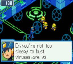 Mega Man Battle Network 5 Team Colonel GBA Screenshot Screenshot 2
