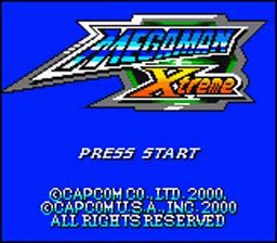 Mega Man Xtreme screen shot 1 1