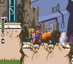 Mega Man Zero GBA Screenshot Screenshot 2