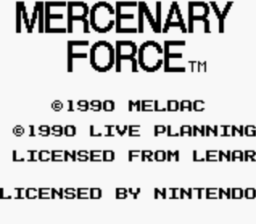 Mercenary Force GB Screenshot 1
