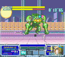 Metal Combat: Falcon's Revenge SNES Screenshot Screenshot 3