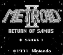 Metroid 2: Return of Samus Gameboy Screenshot Screenshot 1