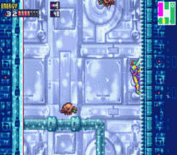 Metroid Fusion GBA Screenshot Screenshot 3