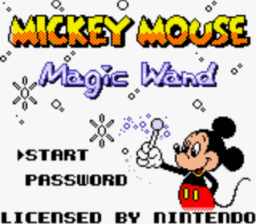 Mickey Mouse Magic Wands Gameboy Screenshot 1