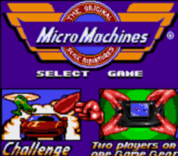 Micro Machines Sega GameGear Screenshot 1