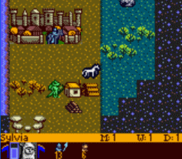 Might and Magic: Heroes of Might and Magic 2 Gameboy/Gameboy Color Screenshot 2