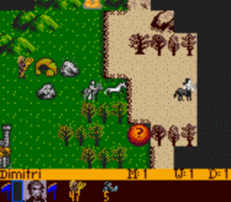 Might and Magic: Heroes of Might and Magic GBC Screenshot Screenshot 4