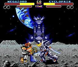 Mighty Morphin Power Rangers Genesis Screenshot Screenshot 4