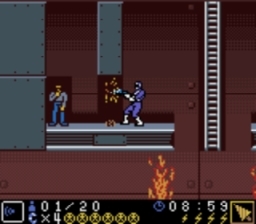 Mighty Morphin Power Rangers: Light Speed Rescue GBC Screenshot 4