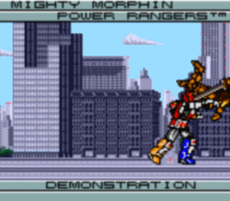 Mighty Morphin Power Rangers SGG Screenshot 4