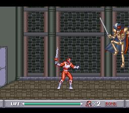 Mighty Morphin Power Rangers SNES Screenshot Screenshot 4