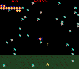 Millipede / Super Breakout / Lunar Lander GBA Screenshot 2