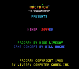 Miner 2049er Colecovision Screenshot 1