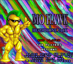 Mohawk & Headphone Jack SNES Screenshot 1