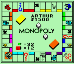 Monopoly Gameboy/Gameboy Color Screenshot 2