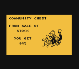 Monopoly NES Screenshot 3