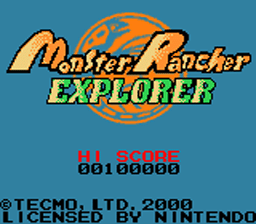 Monster Rancher Explorer Gameboy/Gameboy Color Screenshot 1