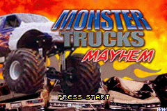 Monster Trucks Mayhem GBA Screenshot Screenshot 1