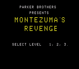 Montezuma's Revenge Colecovision Screenshot Screenshot 1