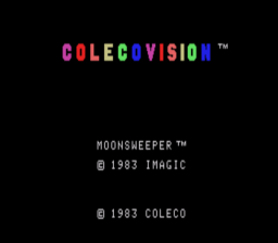 Moonsweeper Colecovision Screenshot 1