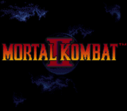 Mortal Kombat 2 Gamegear Screenshot Screenshot 1