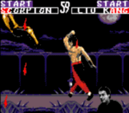 Mortal Kombat 2 Gamegear Screenshot Screenshot 4