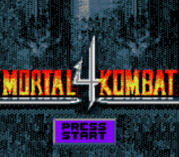 Mortal Kombat 4 GBC Screenshot Screenshot 1