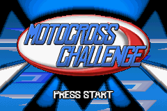 Motocross Challenge GBA Screenshot Screenshot 1