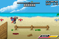 Motocross Challenge GBA Screenshot Screenshot 2