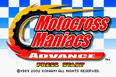 Motocross Maniacs Advance screen shot 1 1