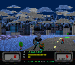 Mountain Bike Rally SNES Screenshot 3