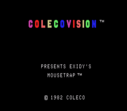 Mouse Trap Colecovision Screenshot 1