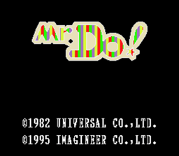 Mr. Do! Super Nintendo Screenshot 1